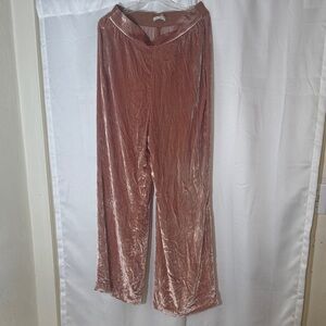 Elegant Pink Velvet Skirt